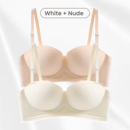 Sujetador push-up con tirantes invisibles antideslizantes