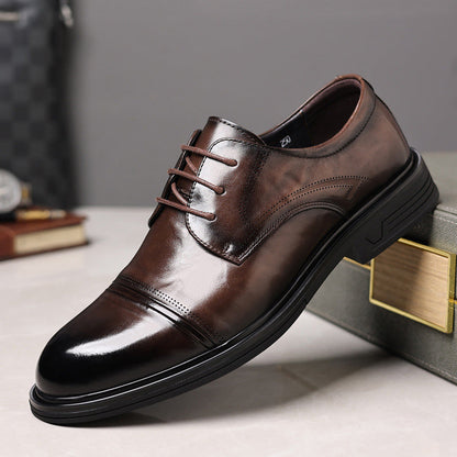 Zapatos de vestir clásicos de cuero PU para hombre