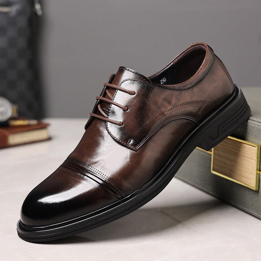 Zapatos de vestir clásicos de cuero PU para hombre