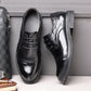 Zapatos de vestir clásicos de cuero PU para hombre