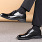 Zapatos de vestir clásicos de cuero PU para hombre