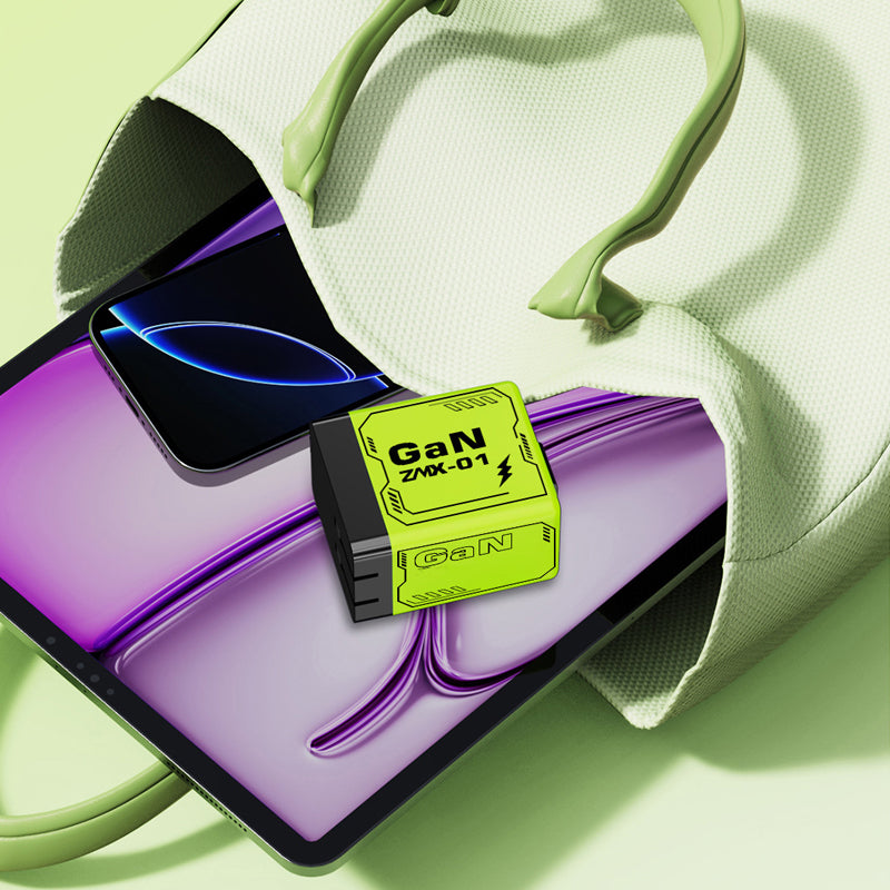 Adattatore per caricabatterie rapido con cavo e connettore retrattile di tipo C