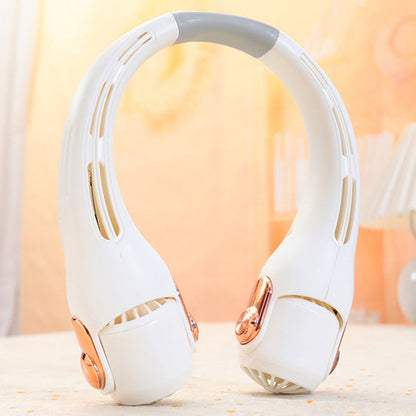 🔥Summer Hot Sale Walking Air Conditioners🌪️Low Noise Portable Neck Fa