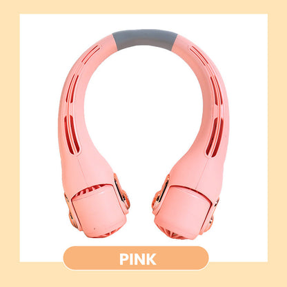 🔥Summer Hot Sale Walking Air Conditioners🌪️Low Noise Portable Neck Fa