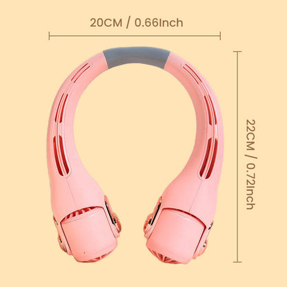 🔥Summer Hot Sale Walking Air Conditioners🌪️Low Noise Portable Neck Fa