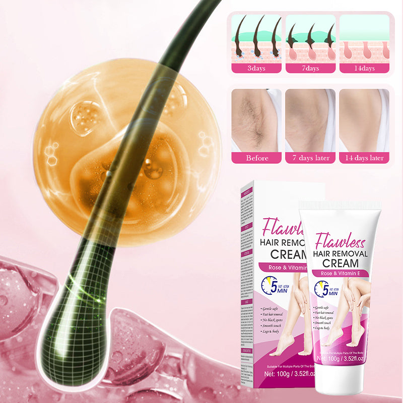 Crema depilatoria Flawless & Gentle