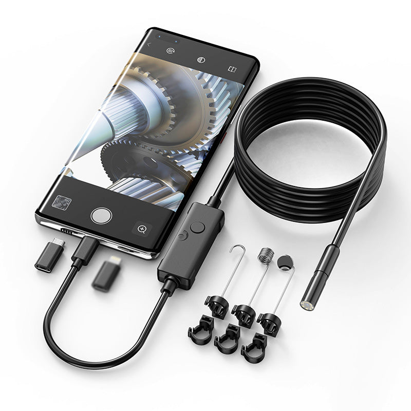 Cámara Endoscópica HD Resistente al Agua para Android y iPhone