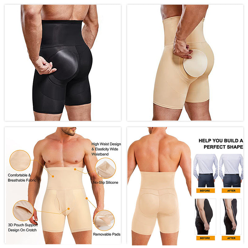 Fajas moldeadoras de cintura alta para hombre - COMPRA 2 ENVÍO GRATIS