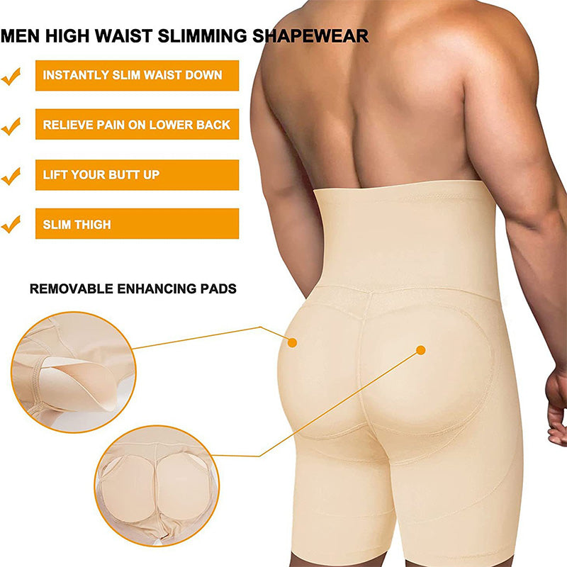 Fajas moldeadoras de cintura alta para hombre - COMPRA 2 ENVÍO GRATIS