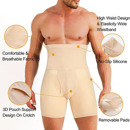 Fajas moldeadoras de cintura alta para hombre - COMPRA 2 ENVÍO GRATIS
