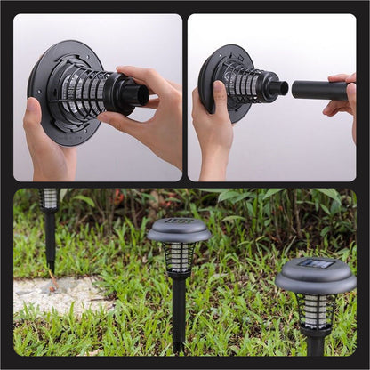 🎁 Lámpara estaca solar antimosquitos