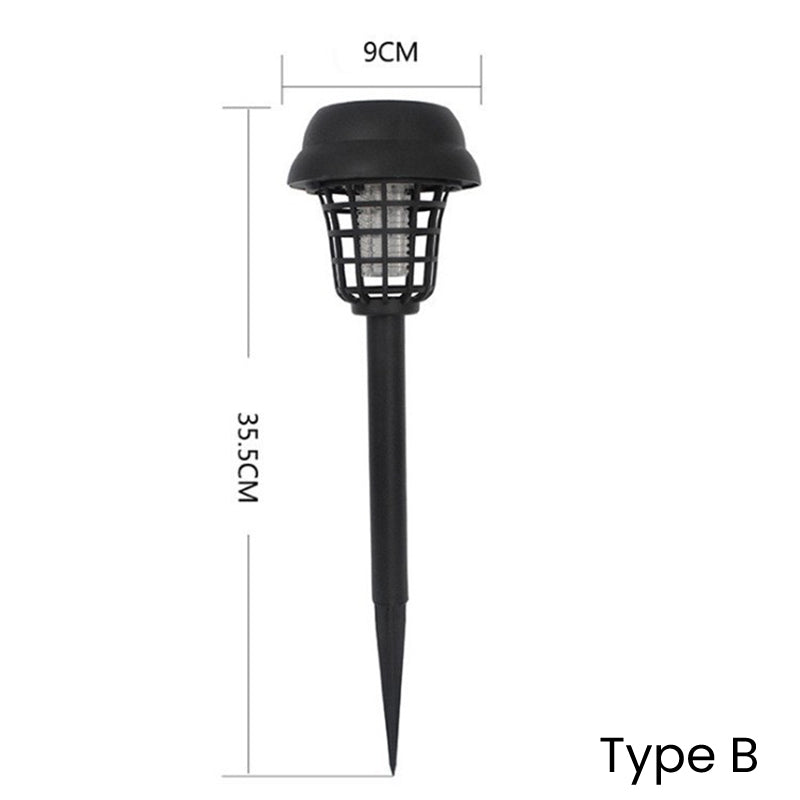 🎁 Lámpara estaca solar antimosquitos