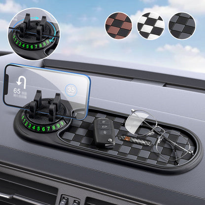 🔥Hot sale-50% Off🔥Car Dashboard Anti-Slip Mat with Phone Holder✨