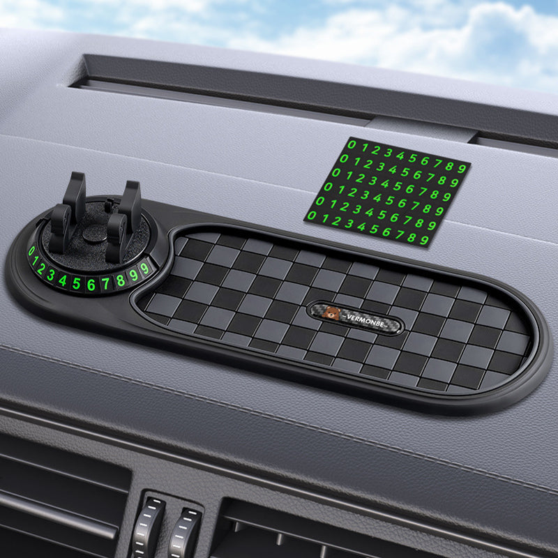 🔥Hot sale-50% Off🔥Car Dashboard Anti-Slip Mat with Phone Holder✨