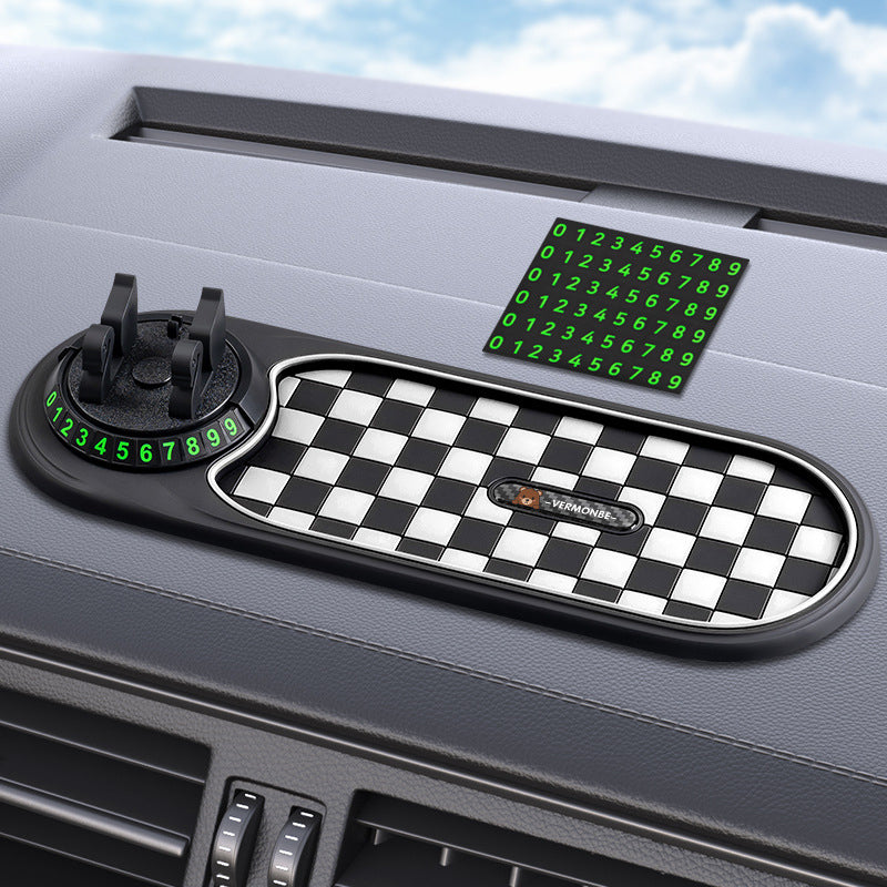 🔥Hot sale-50% Off🔥Car Dashboard Anti-Slip Mat with Phone Holder✨