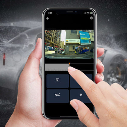 Cámara Dash 4G Para Coche con Grabación Frontal e Interior