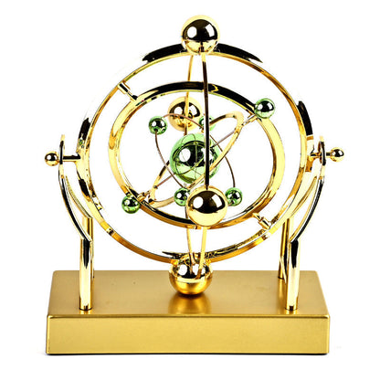 ⏳🌀Venta Especial por Tiempo Limitado 50% de Descuento⌛Péndulo de Movimiento Perpetuo en Órbita Celeste - Decoración Rotativa Creativa para el Hogar🚀