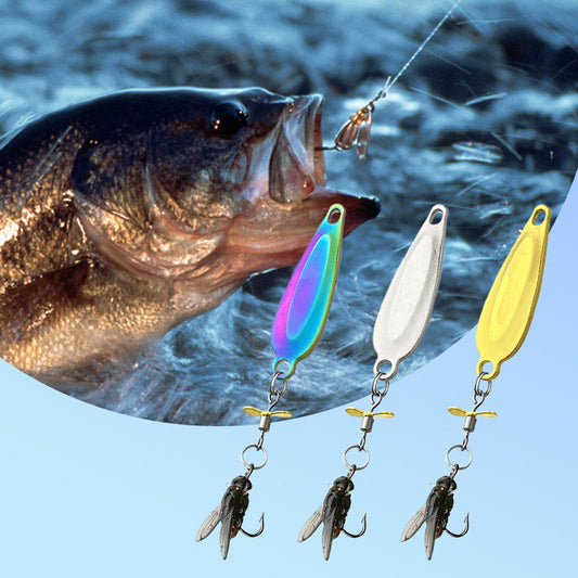 🎣Señuelo de pesca de hélice metálica para atrapar peces