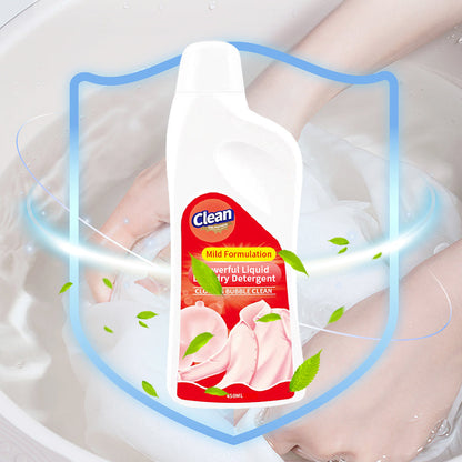 Detergente líquido potente para ropa