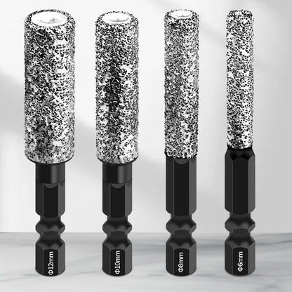 🔥Abridor de agujeros especializado 2 en 1 para perforación en seco con soldadura fuerte de vástago hexagonal