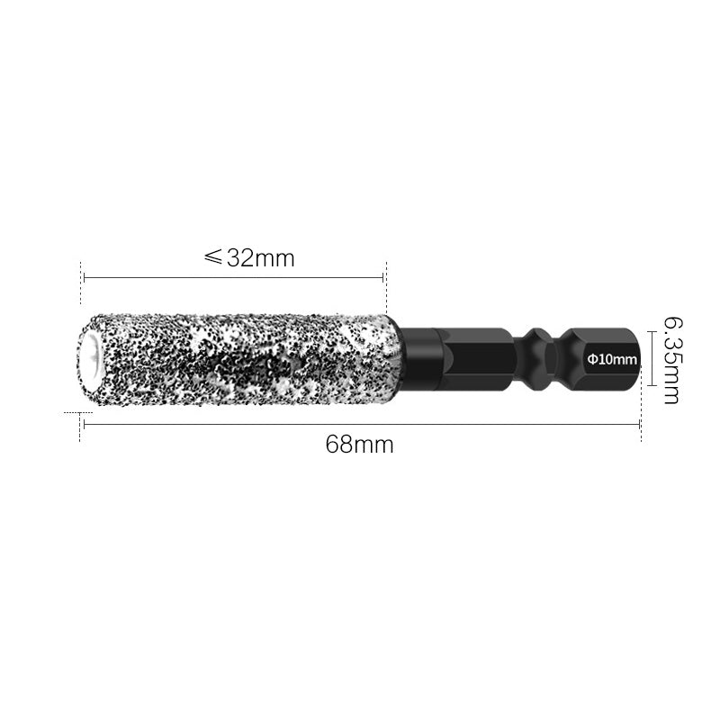 🔥Abridor de agujeros especializado 2 en 1 para perforación en seco con soldadura fuerte de vástago hexagonal
