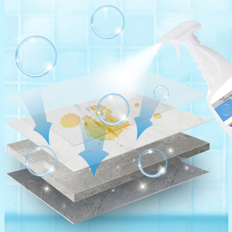 🔥Ahora a la venta en todo el mundo🚀Agente removedor de cera para azulejos con pulverizador⏳Oferta por tiempo limitado compre más llévese más gratis.