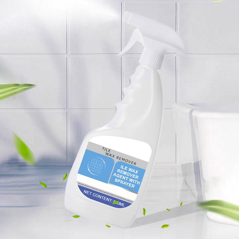 🔥Ahora a la venta en todo el mundo🚀Agente removedor de cera para azulejos con pulverizador⏳Oferta por tiempo limitado compre más llévese más gratis.