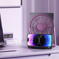 Mini ventilador ultradelgado recargable por USB
