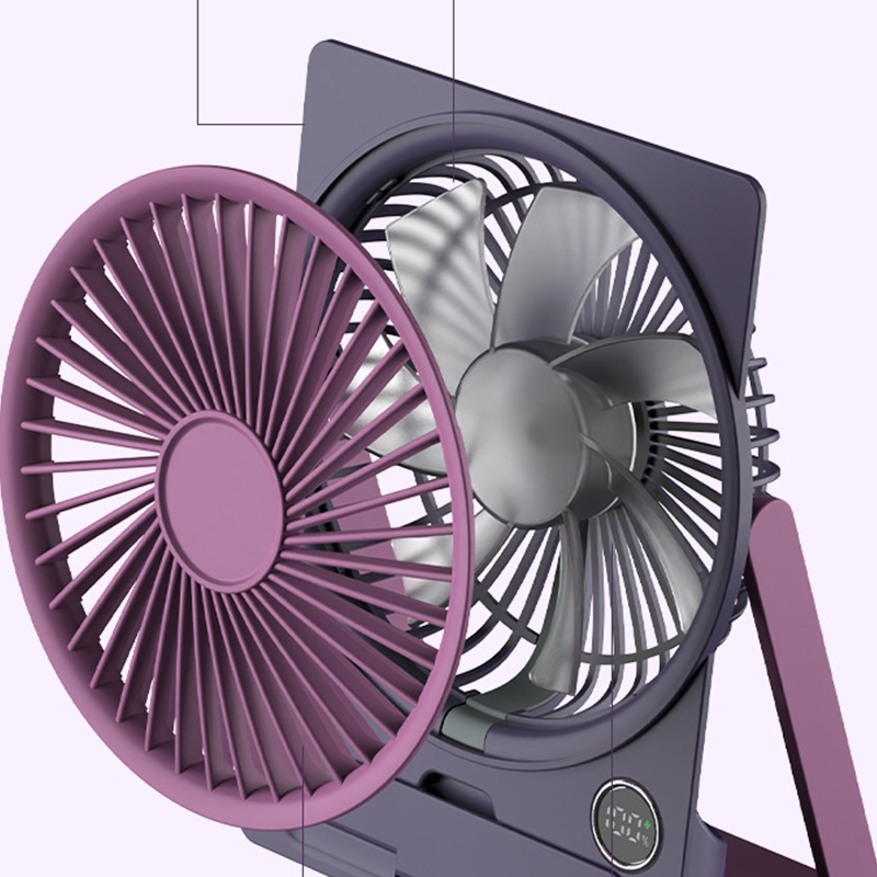 Mini ventilador ultradelgado recargable por USB