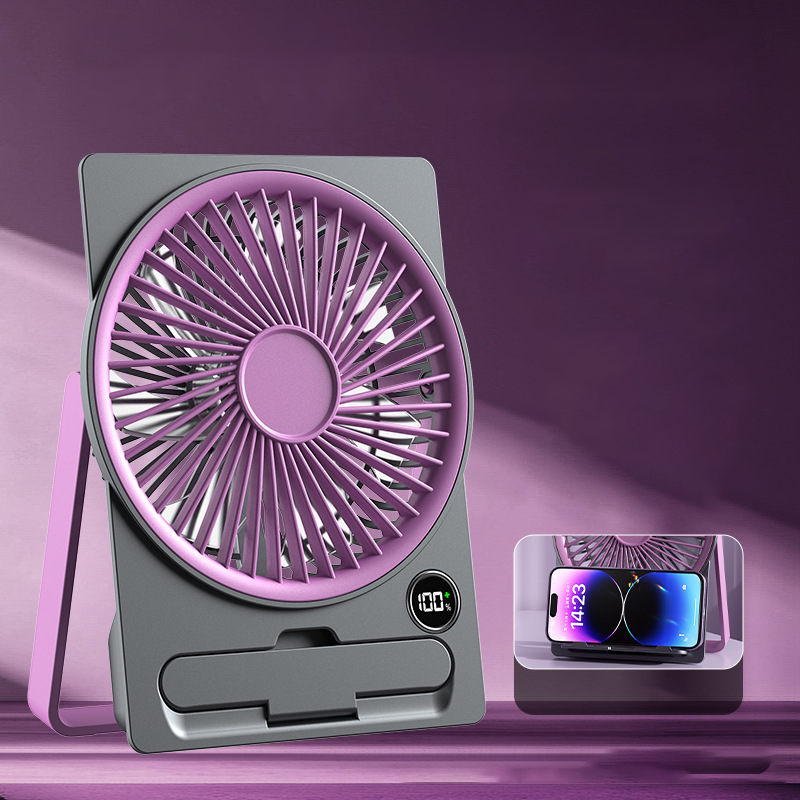 Mini ventilador ultradelgado recargable por USB