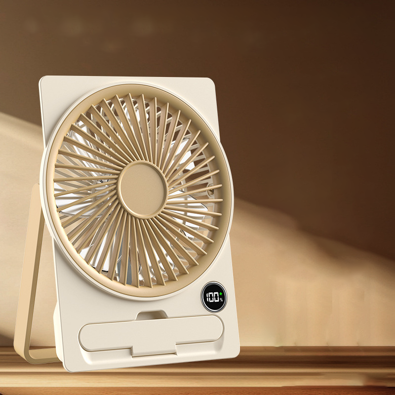Mini ventilador ultradelgado recargable por USB