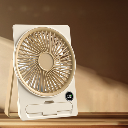 Mini ventilador ultradelgado recargable por USB