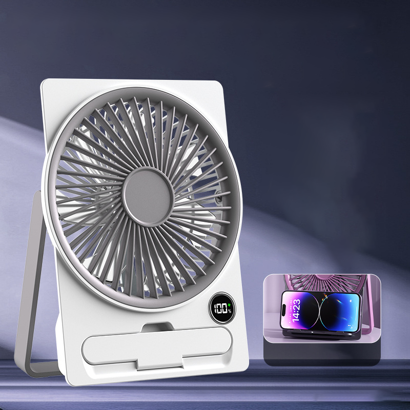 Mini ventilador ultradelgado recargable por USB