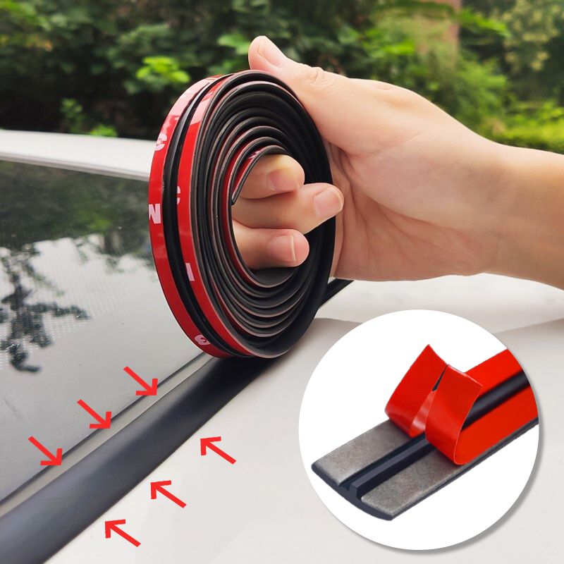 Tira de sellado universal impermeable y insonorizante para coche (8 m/315")