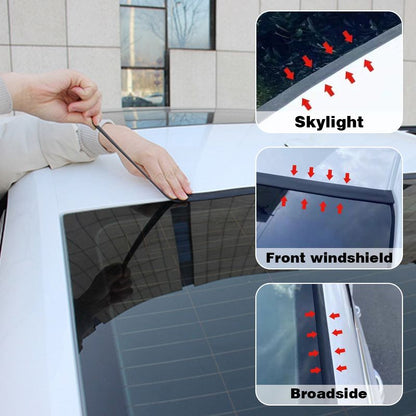Tira de sellado universal impermeable y insonorizante para coche (8 m/315")