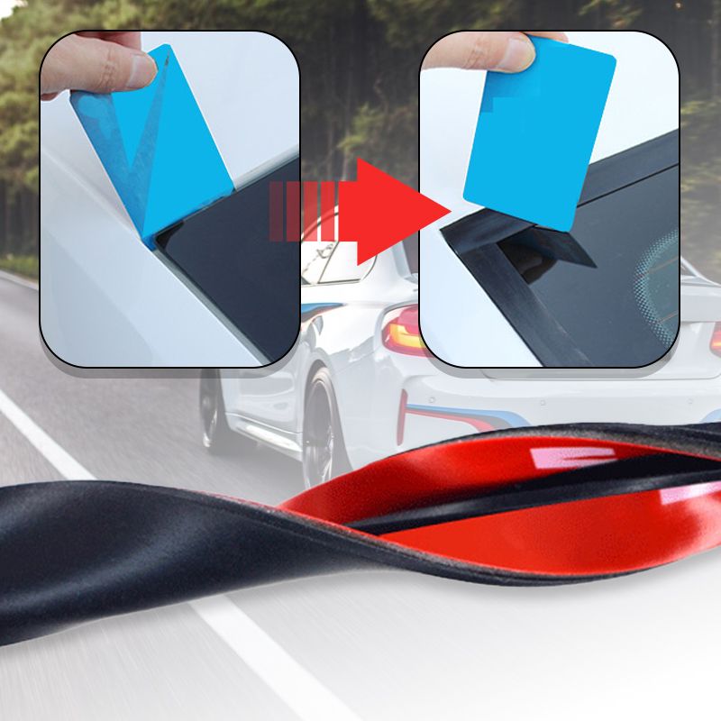 Tira de sellado universal impermeable y insonorizante para coche (8 m/315")
