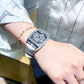 Reloj de moda para mujer con detalles de strass