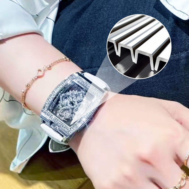 Reloj de moda para mujer con detalles de strass