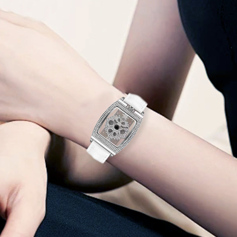 Reloj de moda para mujer con detalles de strass
