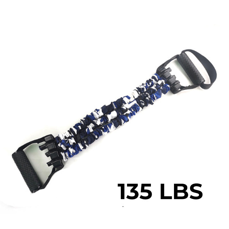 💪 50% DE DESCUENTO! ✨ Bandas de Resistencia de Látex Natural con 3 Orificios - Nivel Profesional para Fisioterapia y Entrenamiento de Fuerza 🏋️‍♂️🔗