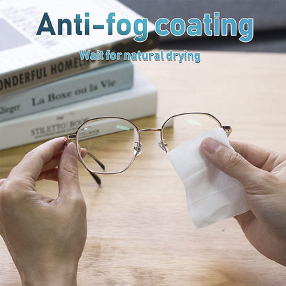 🔥Esencial en gafas - Toallitas antivaho para lentes