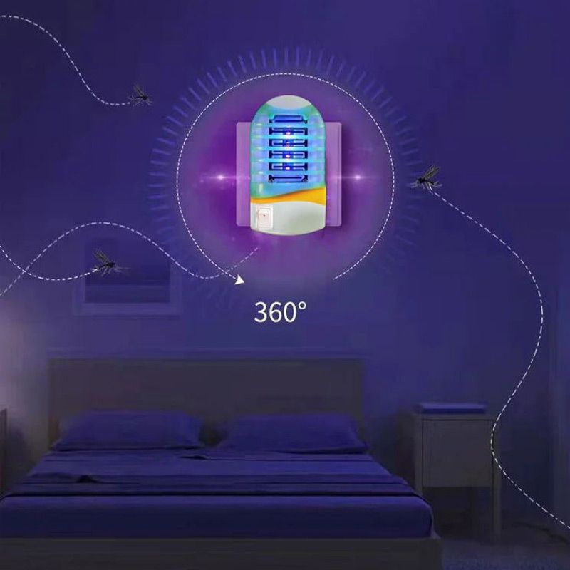 Pulso®Trampa de luz azul LED Lámpara para matar mosquitos en el hogar