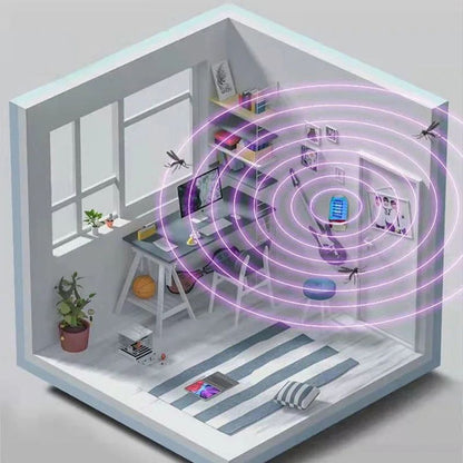 Pulso®Trampa de luz azul LED Lámpara para matar mosquitos en el hogar