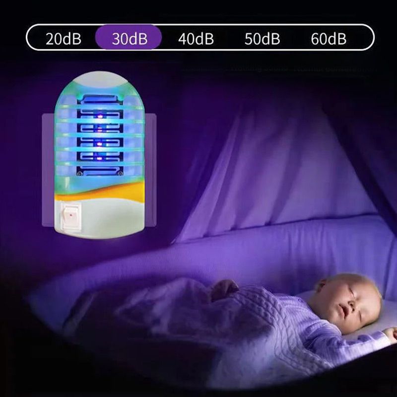 Pulso®Trampa de luz azul LED Lámpara para matar mosquitos en el hogar
