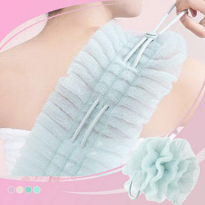 Paño exfoliante de doble cara para frotar la espalda