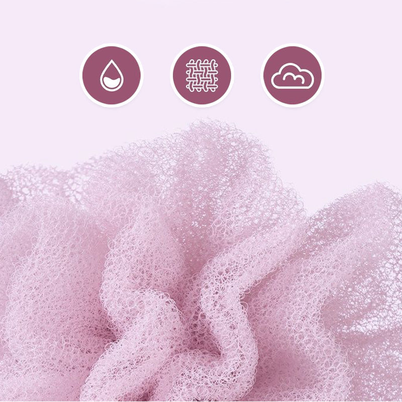 Paño exfoliante de doble cara para frotar la espalda