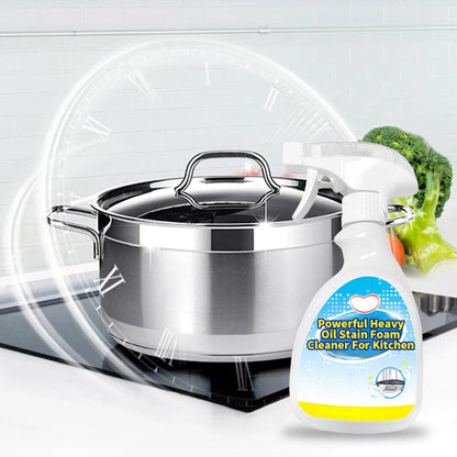 Potente Espuma Limpiadora De Manchas De Aceite Para Cocina