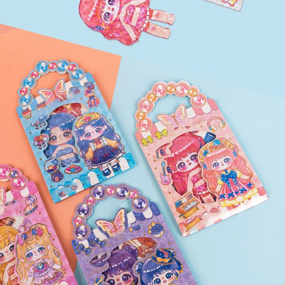 🧲 50% DE DESCUENTO! ✨ Muñecas Magnéticas de Vestir para Niños - 25 Piezas de Ropa Intercambiable con Diseño Seguro y Educativo 👧👦