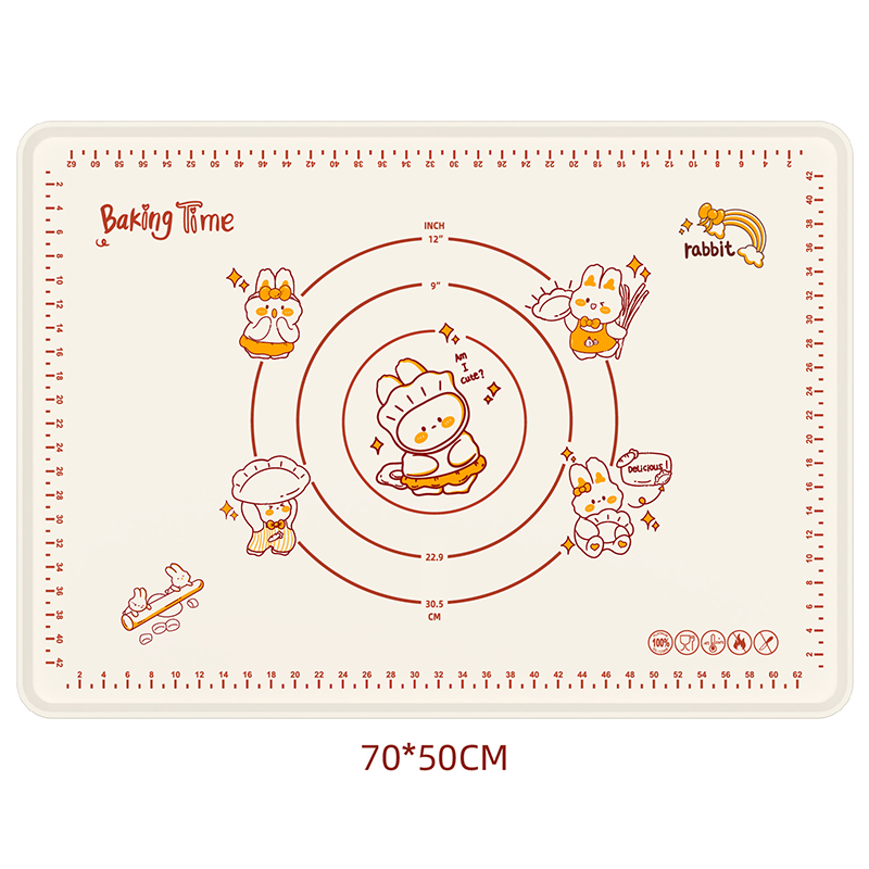 ⏰ ¡¡¡Último día de venta!!!⌛✨50% OFF 2025 Nueva Sale✨Silicone Pastry Non-Stick Mat