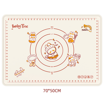 ⏰ ¡¡¡Último día de venta!!!⌛✨50% OFF 2025 Nueva Sale✨Silicone Pastry Non-Stick Mat